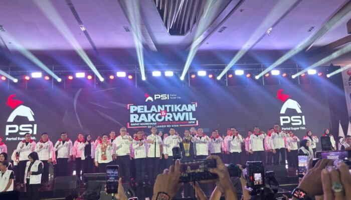 Di Rakernas PSI di Makassar, Kaesang Minta Sulsel jadi Lumbung Suara PSI