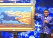 Lukisan SBY “Kuat dan Energik Laksana Kuda Api” Terjual Rp6,5 M di Acara Lelang