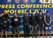 Enam Terduga Pelaku Pelemparan Bom Molotov di Bua, Berhasil Dibekuk Polres Luwu