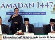 Pemerintah Tetapkan 1 Ramadan Jatuh Kamis 19 Februari 2026