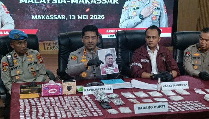 Palopo jadi “Pasar” Peredaran Sabu Jaringan Internasional di Sulsel