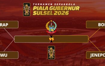 Piala Gubernur Sulsel 2026: Luwu Menuju Juara, Hadapi Sidrap di Semifinal